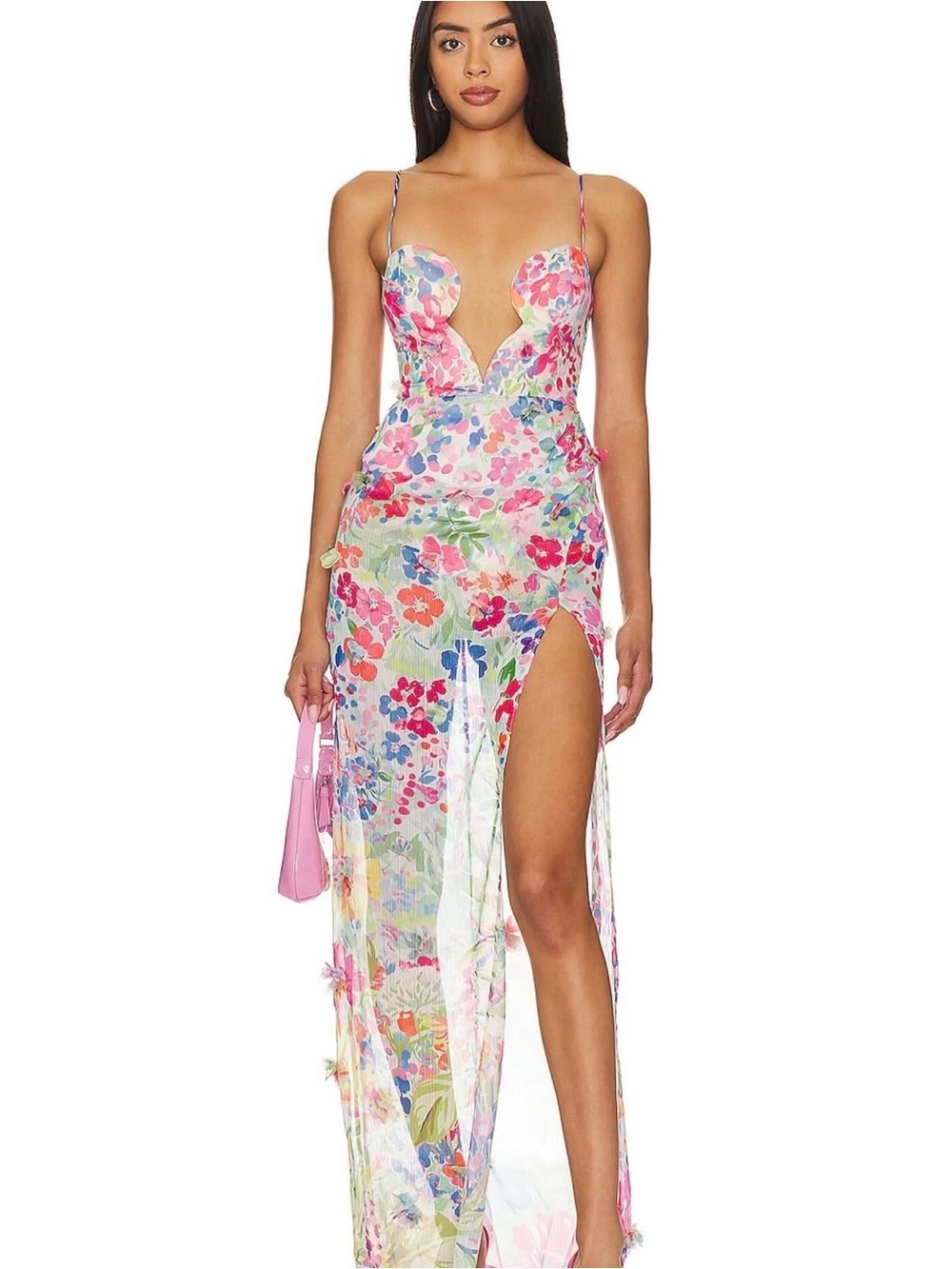 NBD-Idres Maxi Dress In Floral